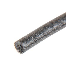 Black .270" Foam Core Screen Spline - 500 ft Roll