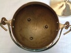 Vintage 3-Legged Brass Kettle/Cauldron Pot with Handle (#6491) — photo 6