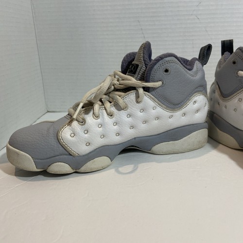 Jordan Jumpman Team 2 Mid Gray GS Size 6Y Basketball Shoes Sneakers 820273-103 - Picture 5 of 11