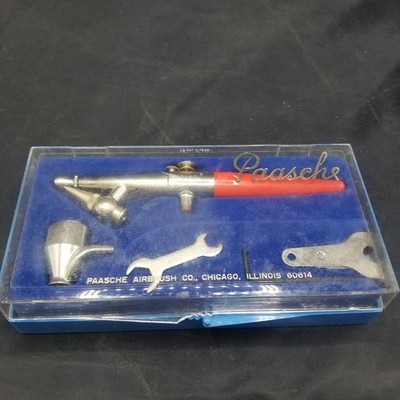 Lot Aérographes Vintage Paasche - Modèles VL Et H - Avec Accessoires - Pour Pièces