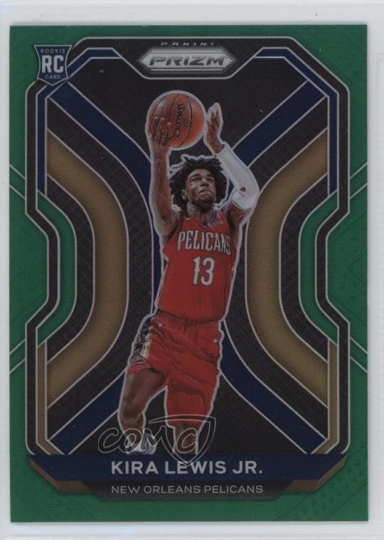 2020-21 Panini Prizm Green Prizm Kira Lewis Jr #272 Rookie RC 0u46