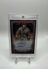 2024 Bowman Sterling Prospect Auto Aidan Miller #PA-AM Red Refractor /5 (AU, RC)