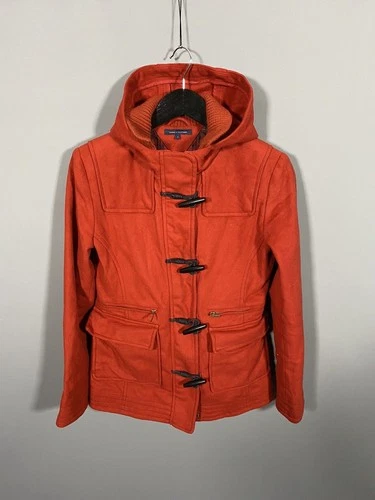 TOMMY HILFIGER Duffle Coat - Small - Wool & Cashmere - Great Condition - Women’s