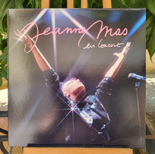 Jeanne Mas En Concert  2x LP 12" Fra 1987 Disque NEUF Médias Mint- Inner Sleeve