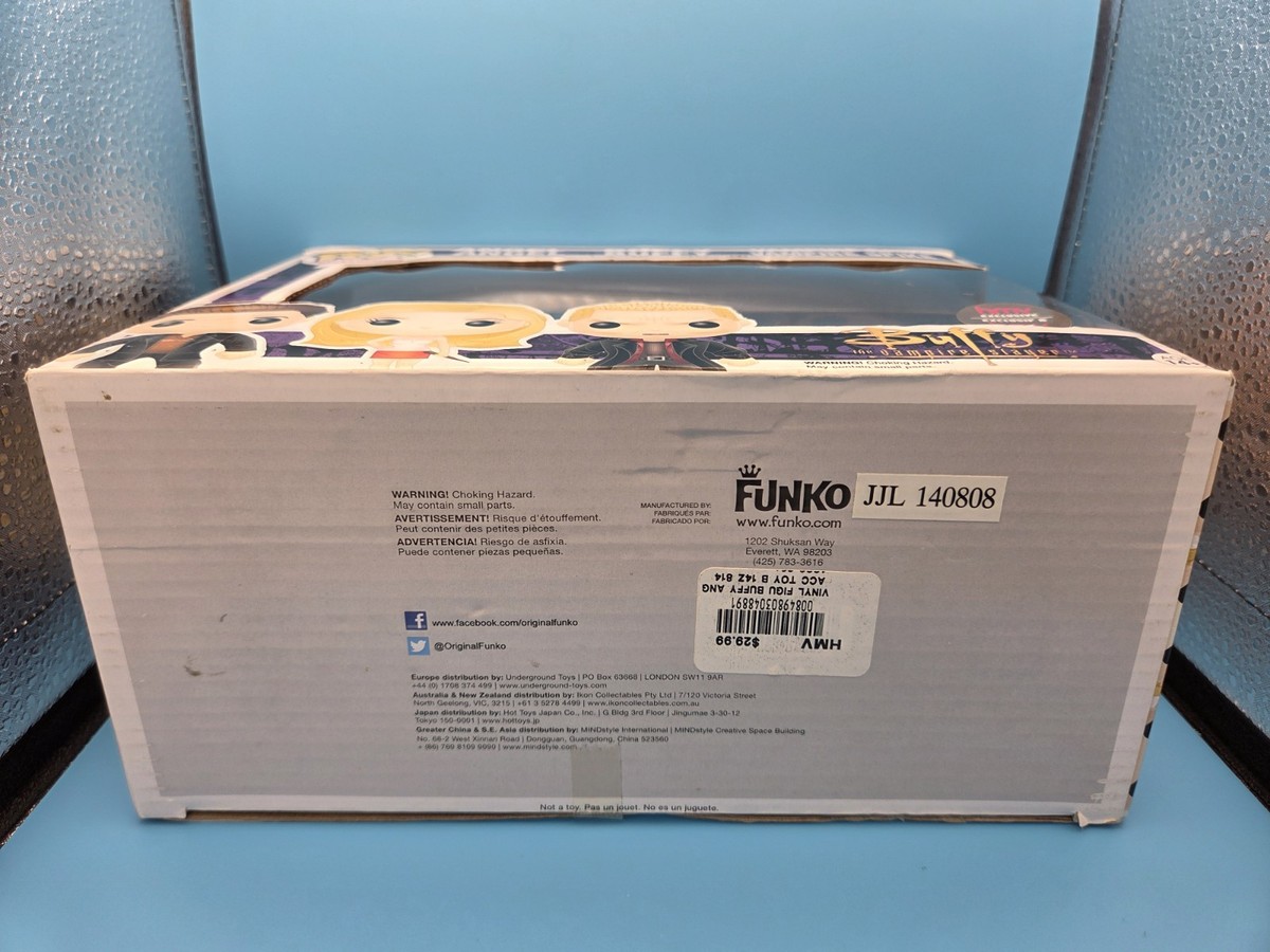 Pop Funko tripack Buffy the Vampire Slayer Angel Vampire HMW Exclusive Vaulted