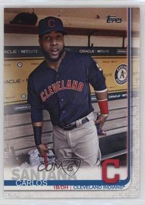 2019 Topps Advanced Stat 119/150 Carlos Santana #585 0kz8