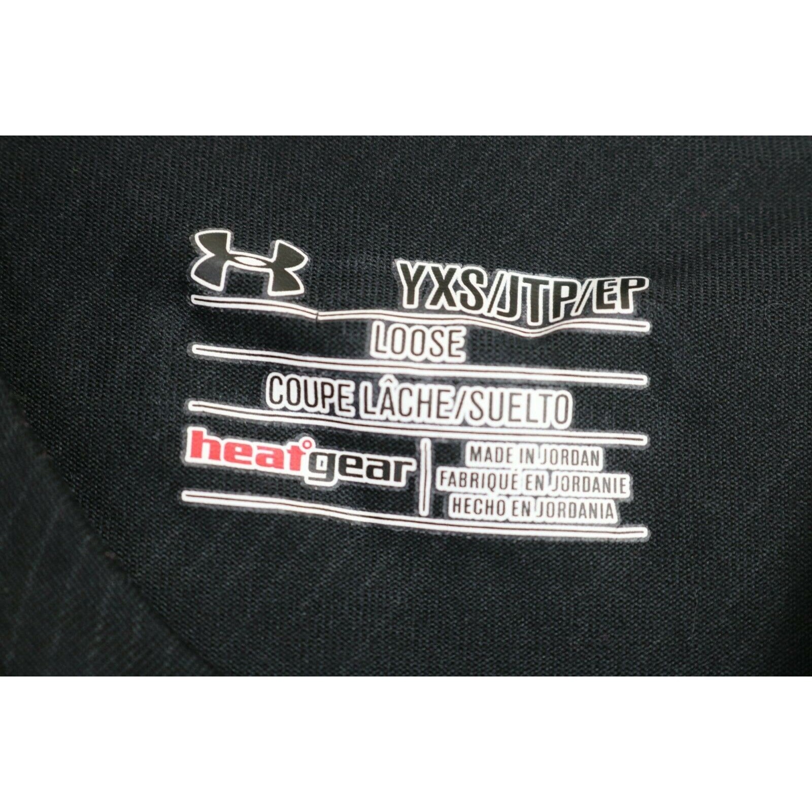 Under Armour Bundle Lot of 2 Boy’s Short Sleeve T-Shirts Kid’s Youth XS/Small thumbnail 5