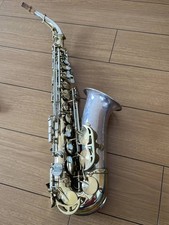 KING Super 20 Silver Sonic 433047 Alto Saxophone Silver Neck Bell