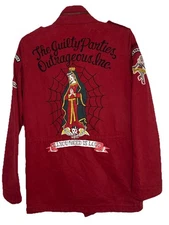 WACKO MARIA UPSETTER OUTRAGEOUS RUDEES PATCH MILITARY BUDDHIST PARKA JACKET M