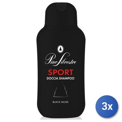 3x Kiefer Wild Duschschaum 250 ml. Sport Black Musk