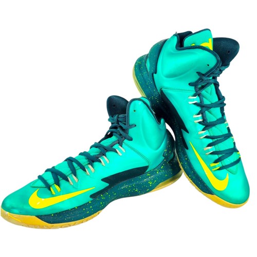 Nike Zoom KD 5 Hulk Kevin Durant Atomic Teal Men's US Size 10.5 (554988 300)