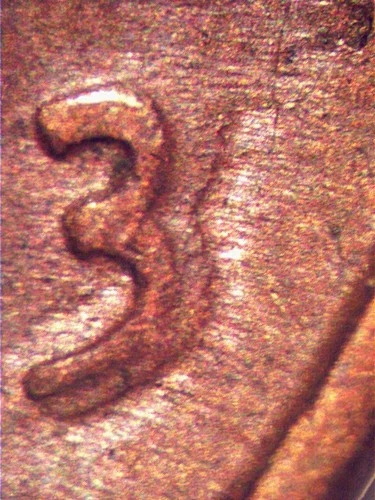 1953 Lincoln Wheat Cent XF Poor Man's Doubled Die Die Deterioration Doubling