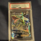 Pokémon 2015 XY Roaring Skies Rayquaza EX 104/108 Full Art Holo PSA 5