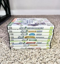 THE SIMS 3 PC MAC Game CD ROM Expansion Packs Manuals Lot of 8