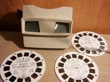 View- Master Sesame Street Visits the Zoo 3D Set 3 Reels 1990 With Tan Sawyer
