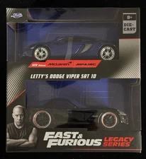 JADA TOYS 1/32 - MCLAREN MP4 12C & DODGE VIPER TWIN PACK - FAST AND FURIOUS 3569
