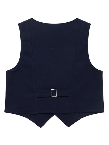 Kids Boys Classic Wedding Prom Party Waistcoat V Neck Formal Vest Suit Vest Top - Picture 5 of 12