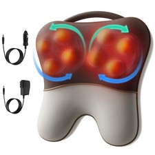 Shiatsu Neck and Back Massager with Heat, Back Massager for Pain Relief Deep ...