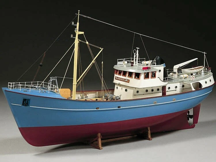 DIGITAL PLANS ONLY Nordkap English Fishing Trawler RC model ship Laser  cutting