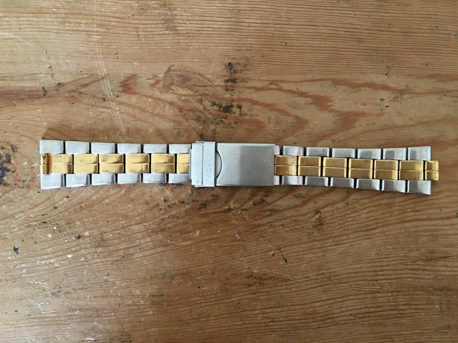 Used - Acier Bracelet Viceroy Bracelet en Acier - 20 MM - Long 16 CM - Occasion