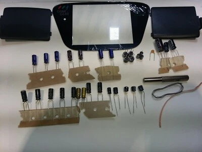 Sega Game Gear Capacitor Kit Covers All Models complete overhaul kit!