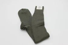 Pair of NEW French Polyamide Boot Sock Medium OD Green Summer Sport Business 40