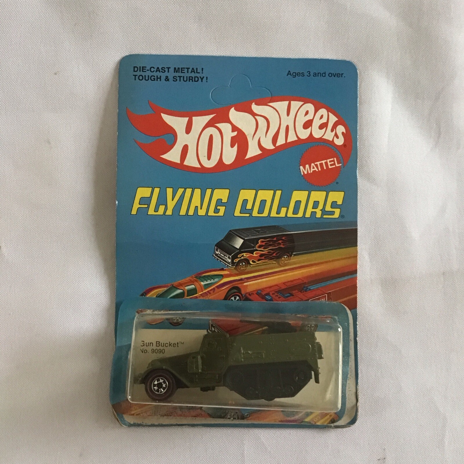 Vintage Lot Mattel Flying Colors Hot Wheels On Cards Camper Hauler