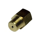 1/8 NPT Female To 1/8 NPT Male Restrictor Coupling Adapter Brass Oil Fitting