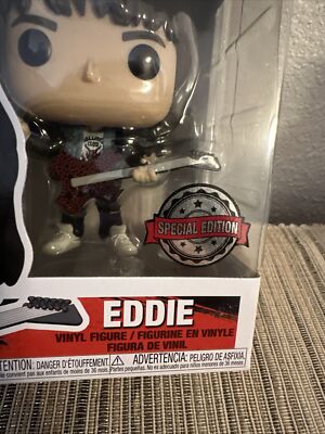 Stranger Things Funko Pop Eddie 1250 Special Edition | eBay