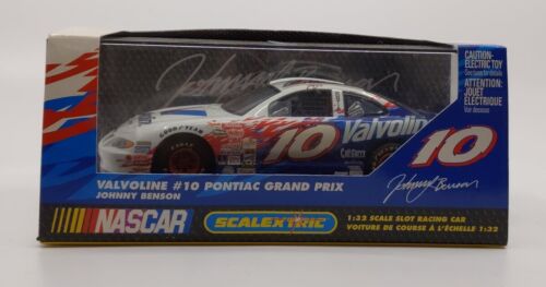 Scalextric #10 1:32 Pontiac Grand Prix Valvoline NASCAR Slot Car LN/Box - Picture 1 of 2