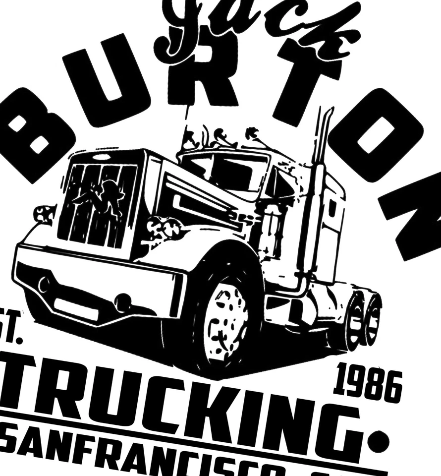 Camiseta Jack Burton Big Trouble In Little China Camisa Regalo Para Amante del Cine Camisa Foto 3 de 4