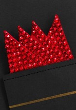 Vito Dance Crystal Pocket Square - Light Siam