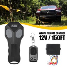 Dc12v Wireless Winch Remote Control Kit Fits Car Jeep Atv Warn Ramsey Superwinch