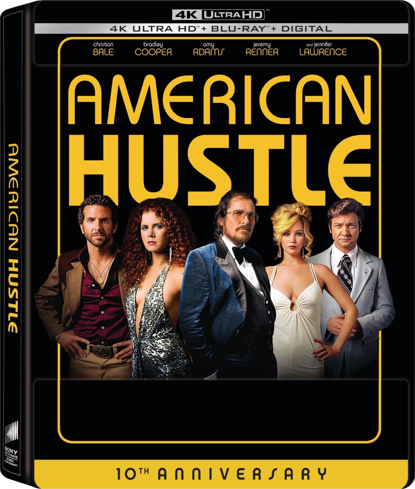 American Hustle (4K Ultra HD + Blu-ray Steelbook)