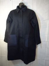 / Jigsaw Women's Raincoat Cotton Mid Night Navy Size 10