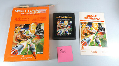 Missile Command Atari 2600 - Prix - Photo - Présentation