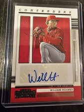 2021  Panini Contenders #CA-WH William Holmes Contenders Autograph ANGELS