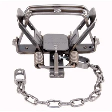 QTY 5 - Bridger #2 Foothold offset jaw modified 4 coiled traps coyote bobcat