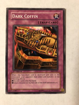 Dark Coffin PGD-047 - 1st Edition - Yugioh NM/M (Never Played)