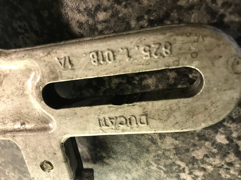 Ducati 750SS 900SS 91 - 98 Supersport rear brake caliper hanger bracket underarm - Image 3 of 3