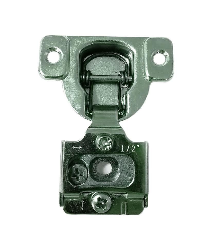 TOUCH 3/4" Overlay Euro Hinge - Concealed Cabinet Hinge Kit | Full Overlay, Self-Closing, Nickel Finish 7 thumbnail image