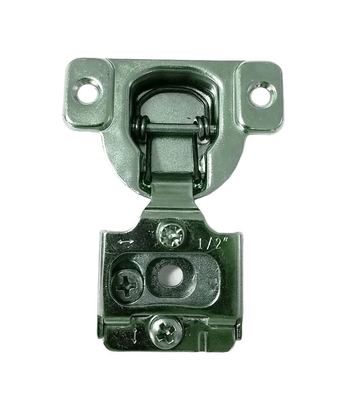 50 Pcs - 6 Way Adjustment 1/2'' Overlay Face Frame Concealed Cabinet Door Hinges