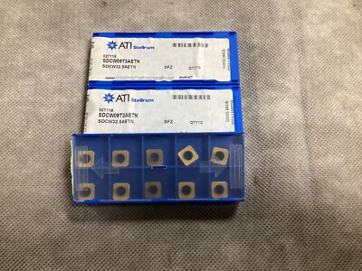 Restposten 30 Stellram Fräseinsätze SDCW09T3AETN SFZ
