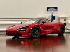 AUTOart McLaren 720s Metallic Red 1/18 Scale Model Car | In Box