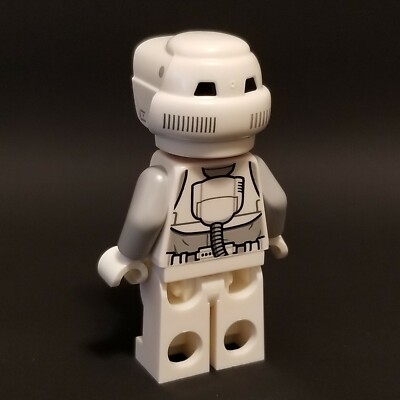 Dual Molded Scout Trooper Helmet Lego Lego Star Wars Black Minifig
