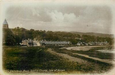 Lamlash Isle Of Arran Scotland Lamlash From Tennis Courts OLD PHOTO