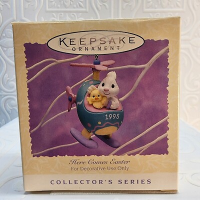 Hallmark Keepsake Ornament Here Comes Easter 1995