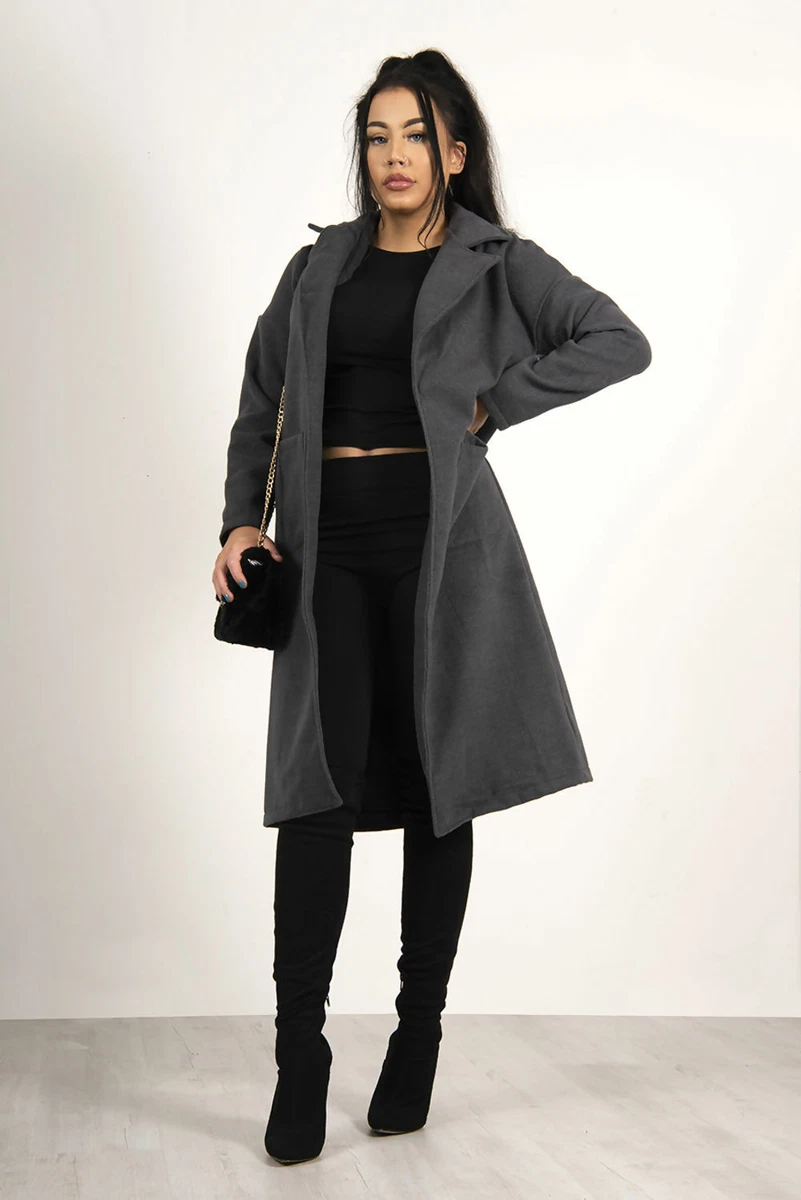 Ladies long shop line jacket