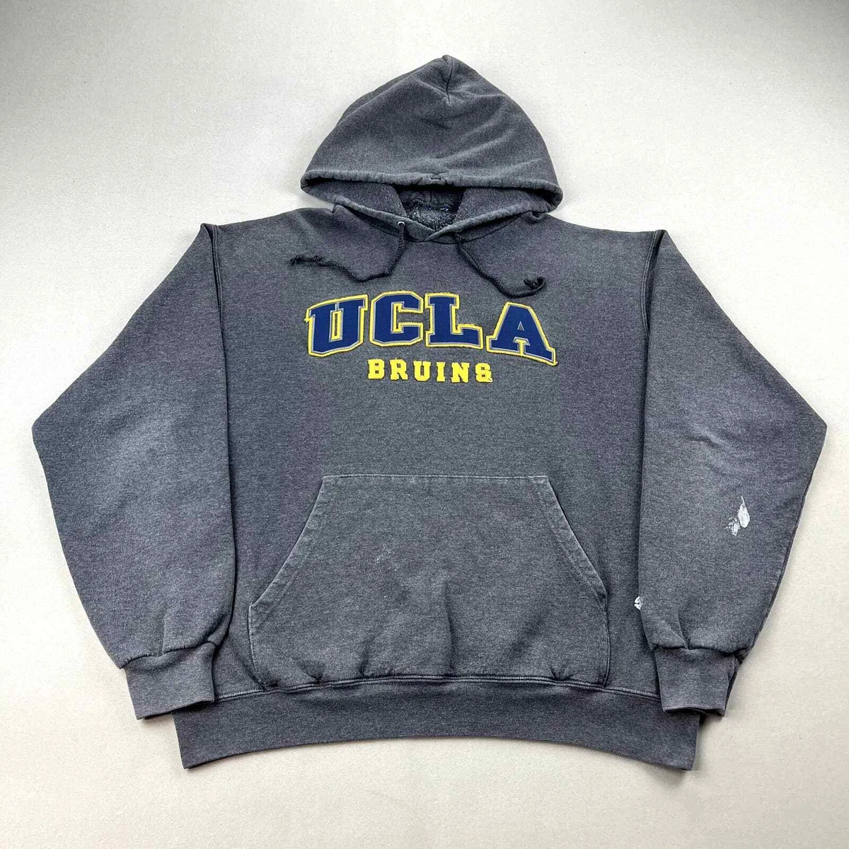 UCLA Bruins Hoodie Sweatshirt Adult Medium Gray Blue Champion College University
