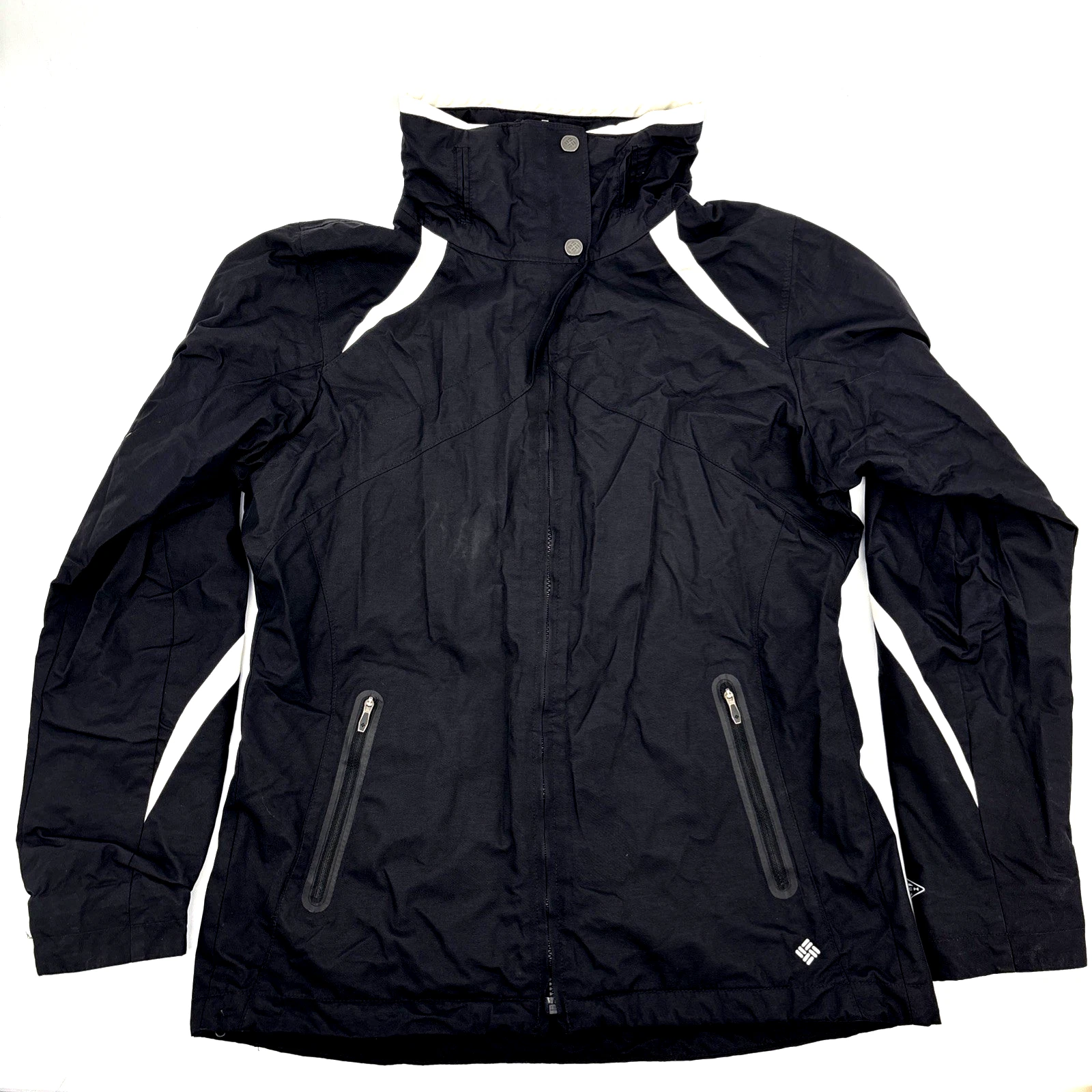 Columbia Jacket Medium Black Bugaboo Interchange Omni-Tech Snow Ski Winter M
